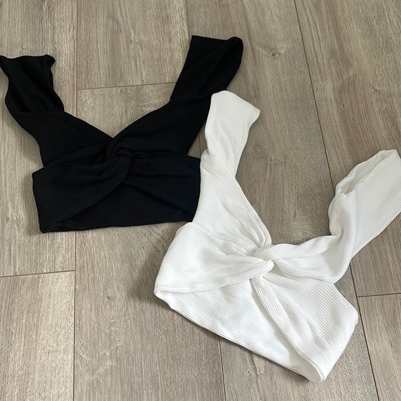 Two Shein Backless Tie Tops - Picture 1 of 1